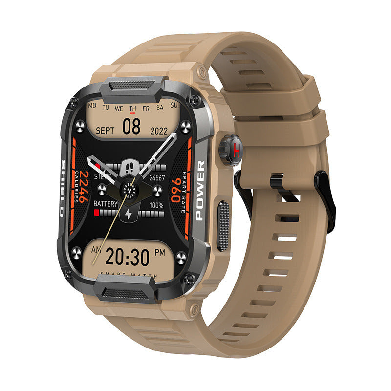 Women's khaki HD large smart watch
