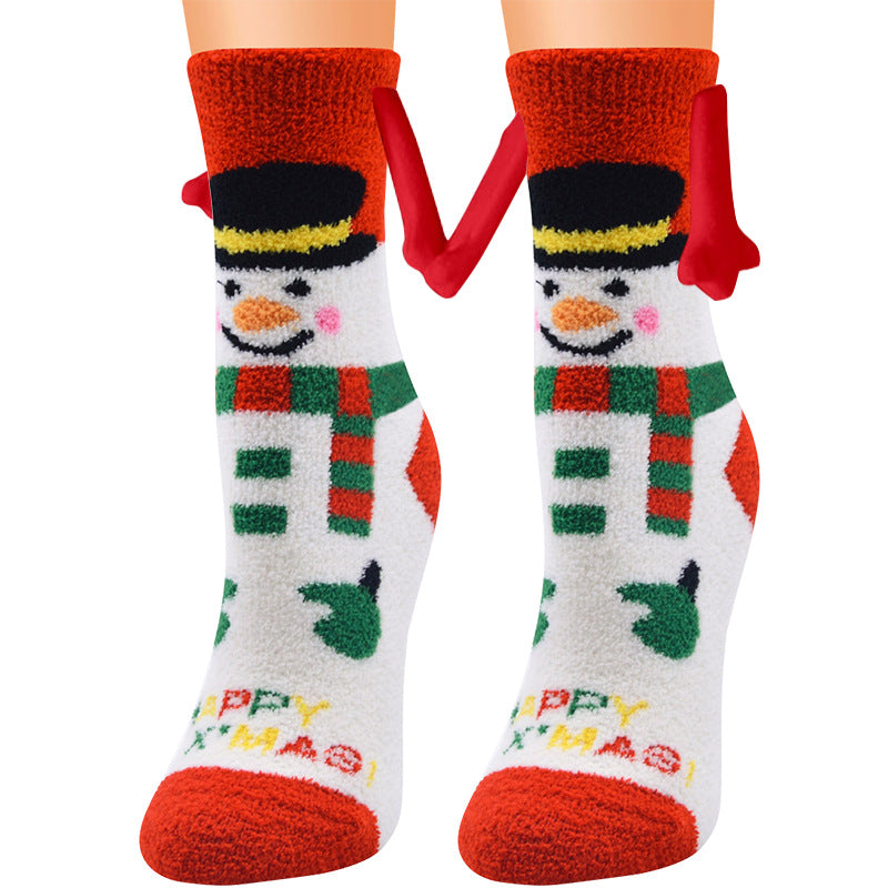 Christmas Magnetic Couple Socks - view 16