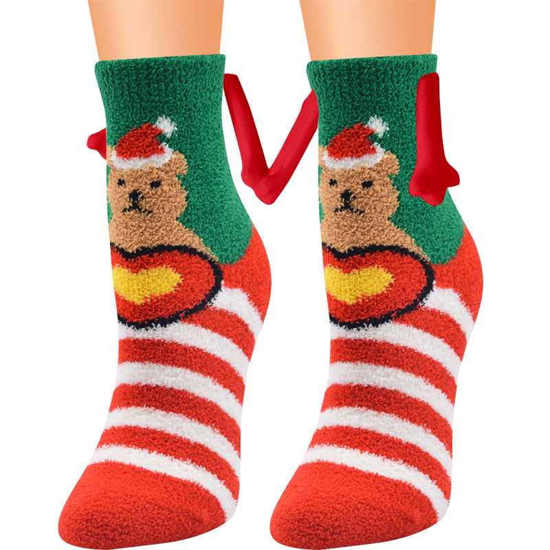 Christmas Magnetic Couple Socks - view 15