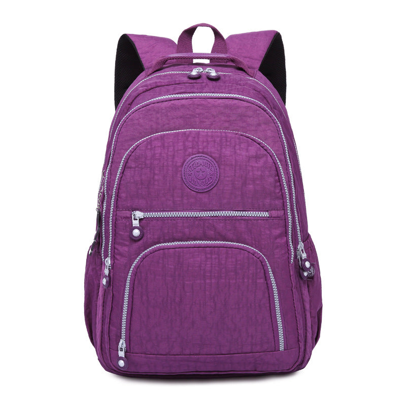 Women's purple lightweight backpack