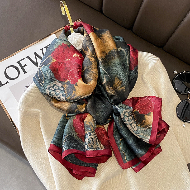 Alternate view: Unisex red scarf
