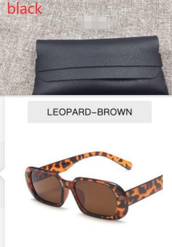 Women's leopard candy sunglasses