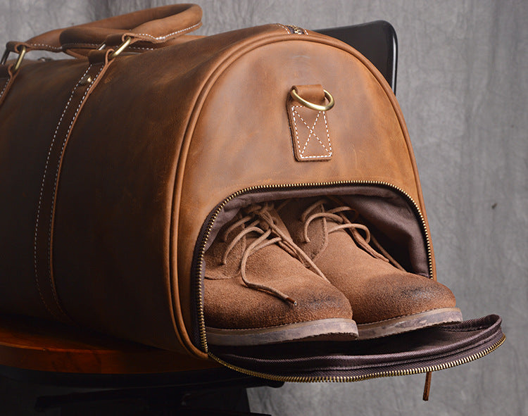 Alternate view: Men's retro travel bag