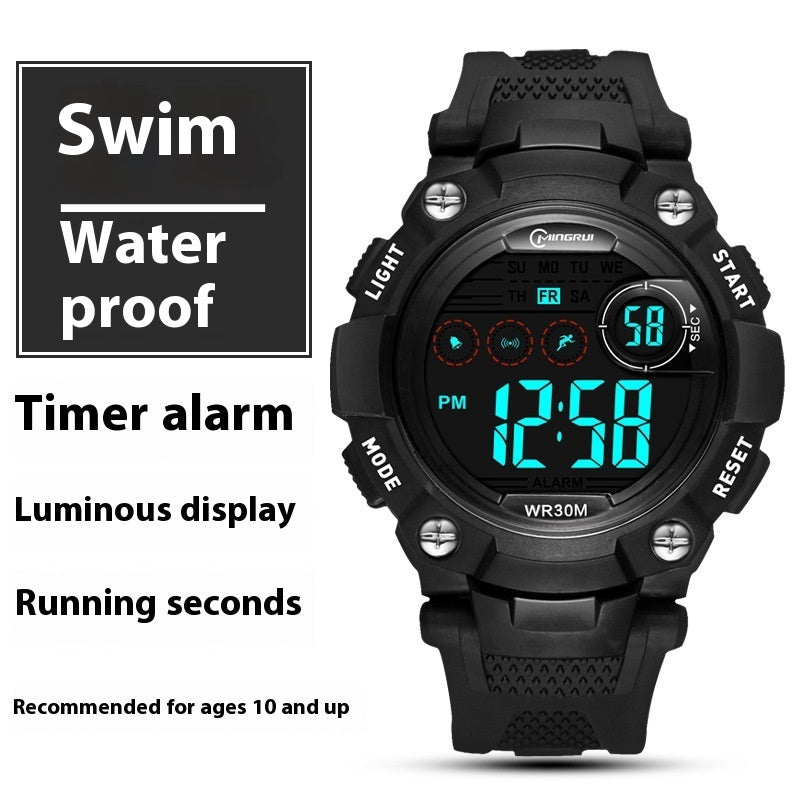 Unisex night black watch