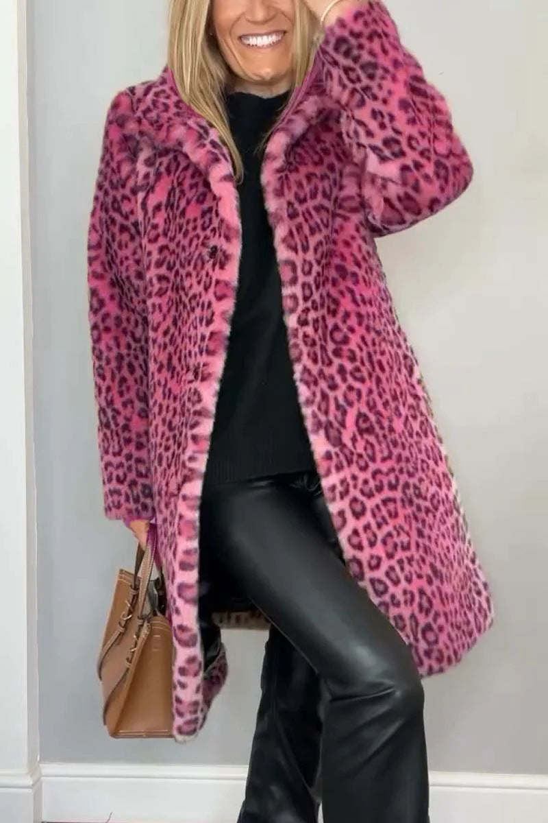 Leopard print coat women - view 6