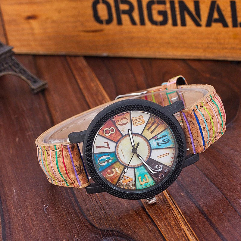 Alternate view: Women's vintage leather watch