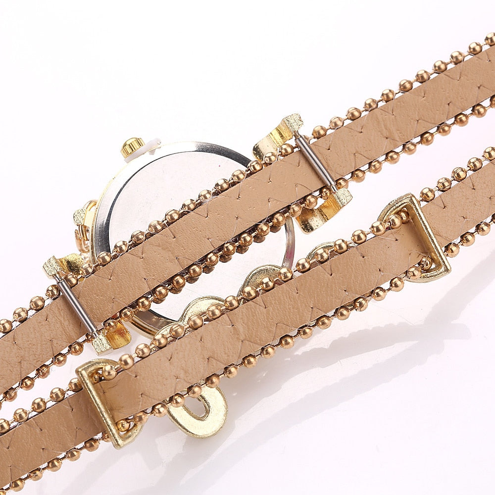 Alternate view: Women's rhinestone bracelet watch