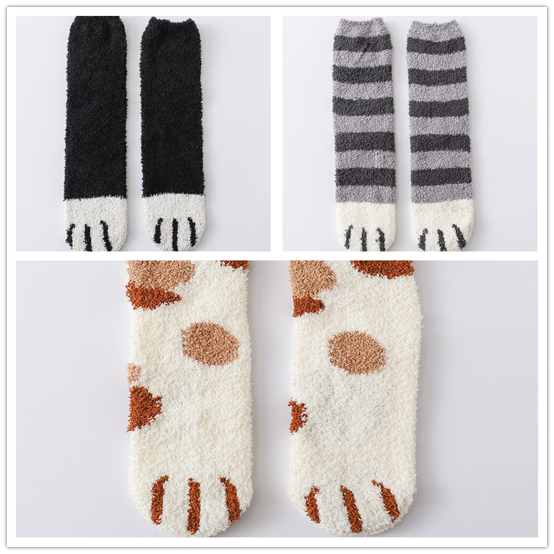 Coral Fleece House Socks - view 16
