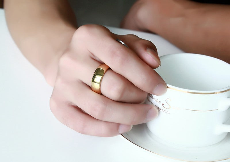 Alternate view: Unisex tungsten carbide ring