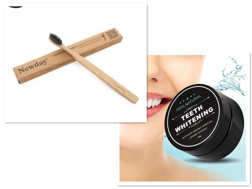 Tooth black set powder