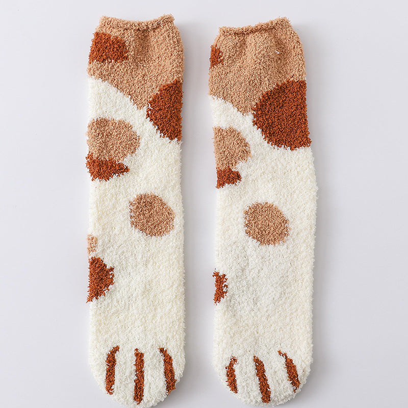 Coral Fleece House Socks - view 13