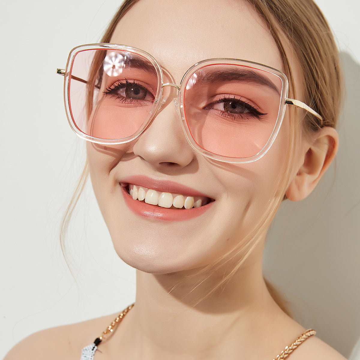 Alternate view: Women's big square sunglasses