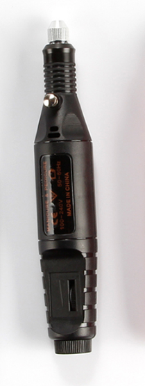 Electric black nail drill pen