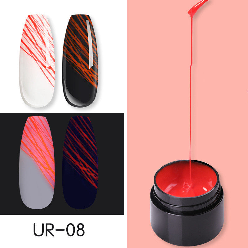 Unisex luminous nail gel