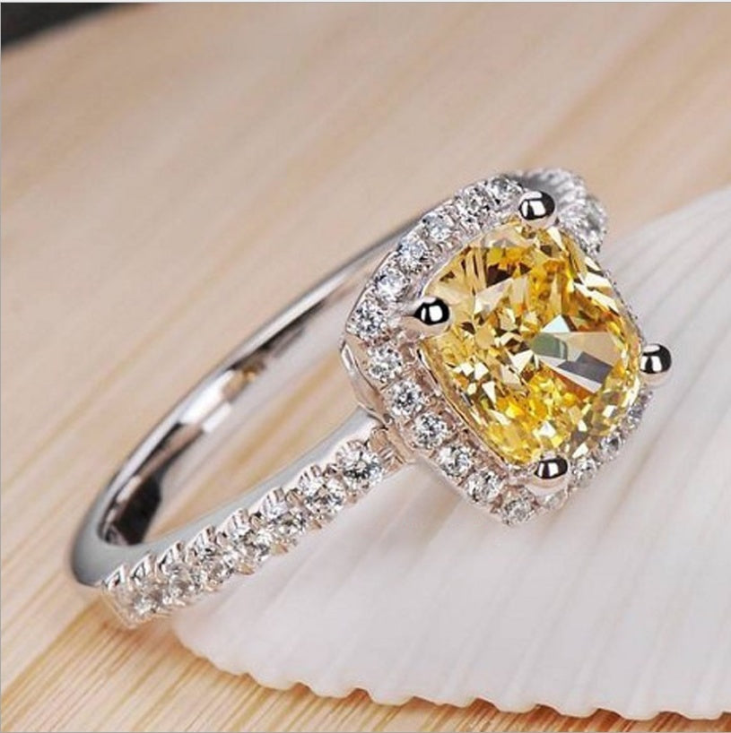 Alternate view: Women's white gold bridal ring