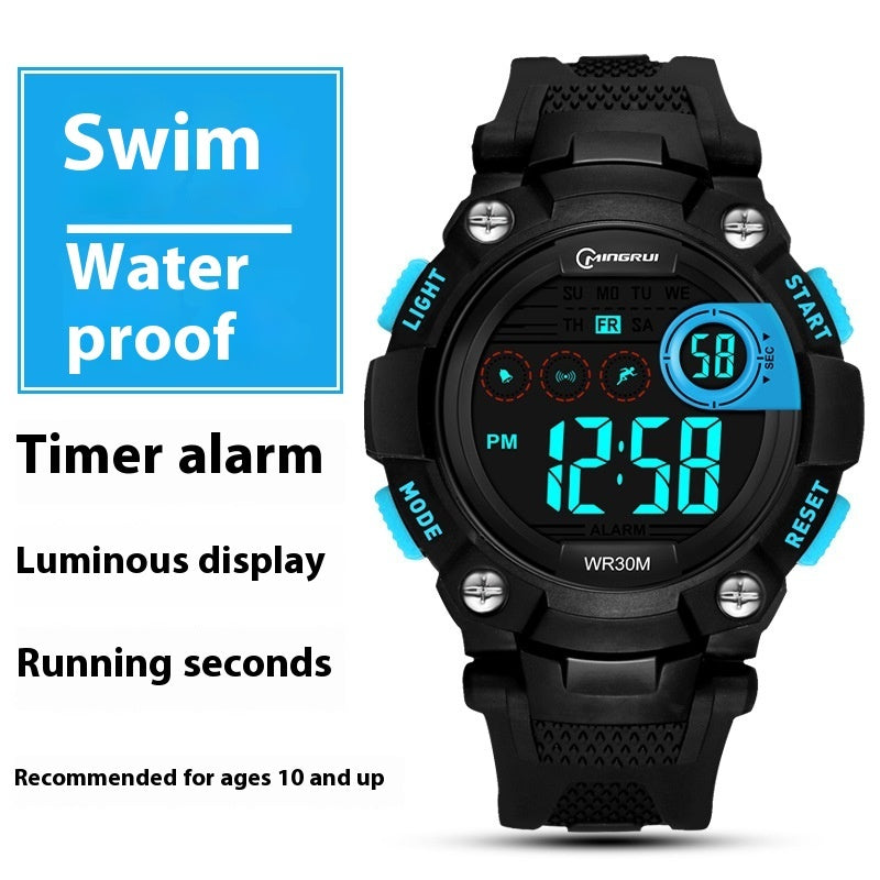 Unisex ocean blue watch