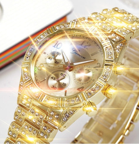 Alternate view: Women's crystal quartz watch