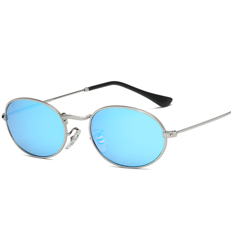 Women's blue sunglasses