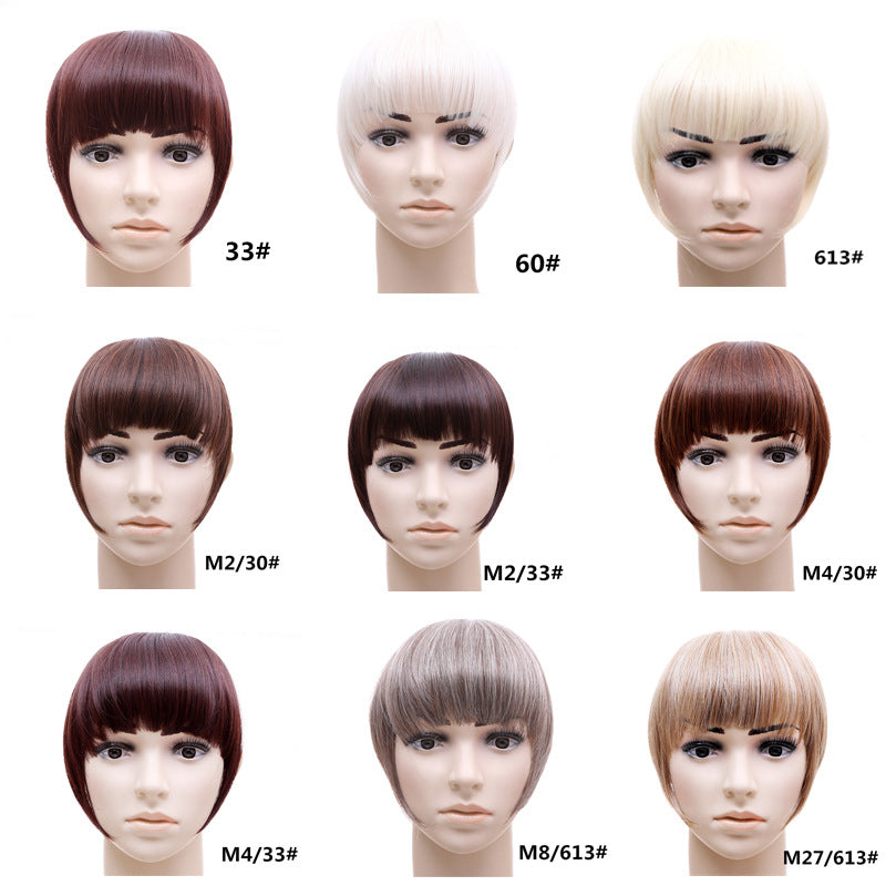 Alternate view: Women's fake bangs hairpiece