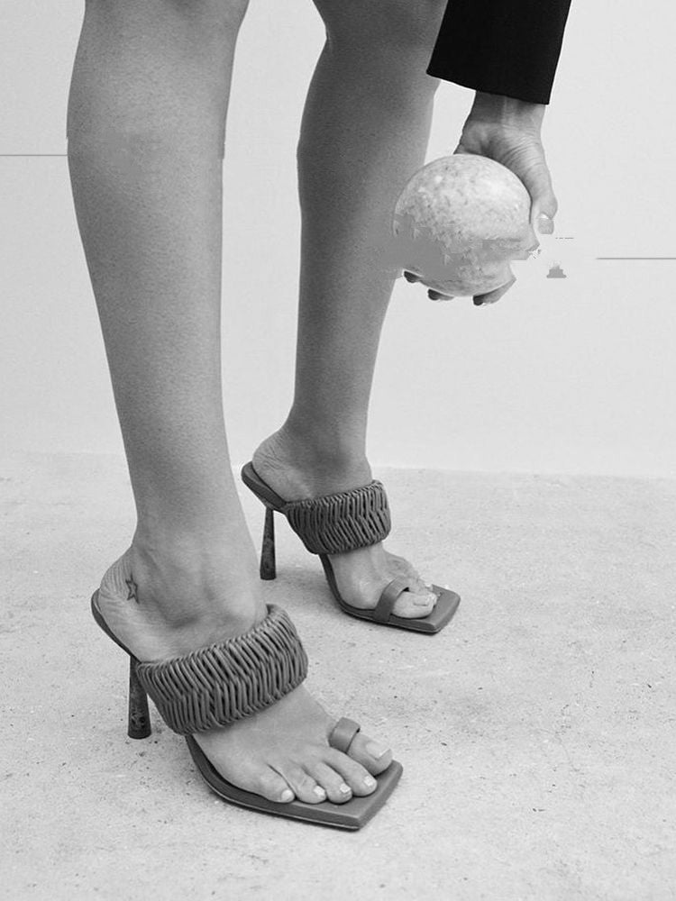 Alternate view: Women's retro high sandals