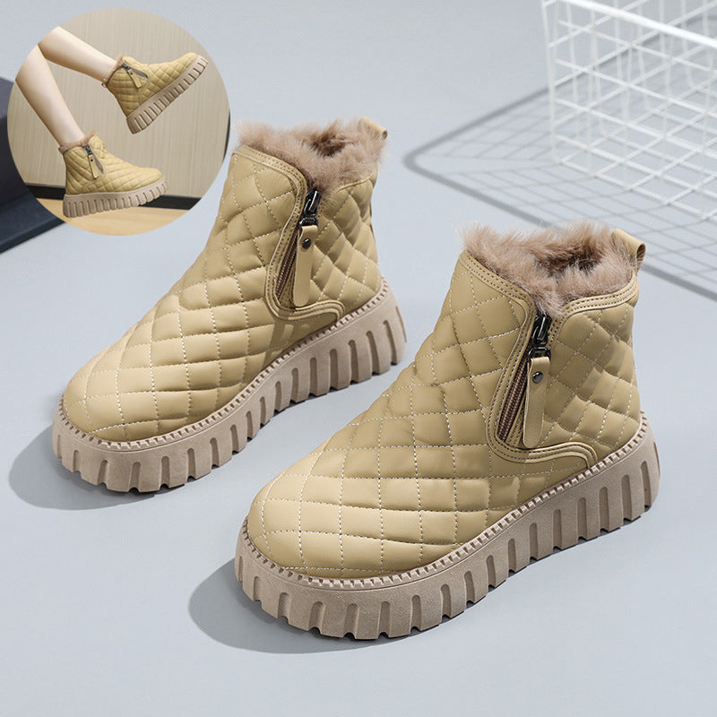 Women's boots round toe