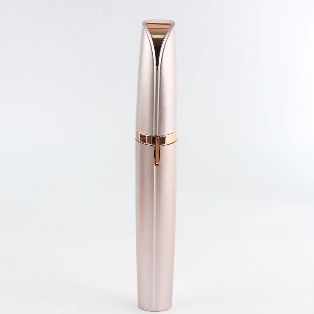 Unisex golden ordinary battery painless brow trimmer