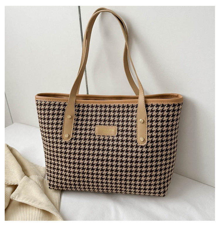 Women's khaki shoulder bag