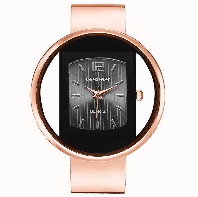 Alternate view: Women's gold bracelet watch