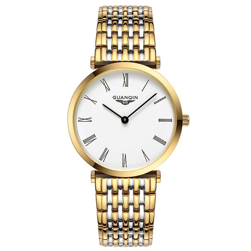 Women's black waterproof watch