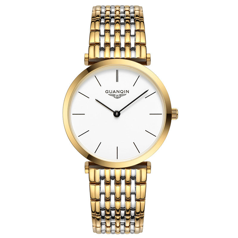 Women's black waterproof watch