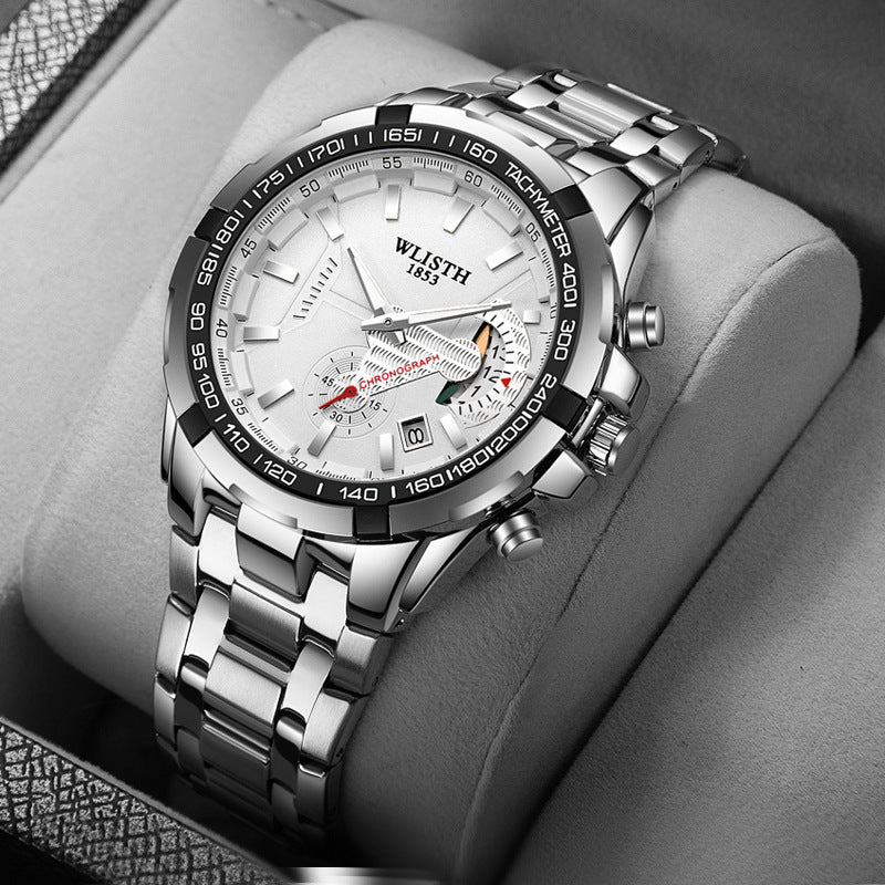 Alternate view: Men's quartz sports watch