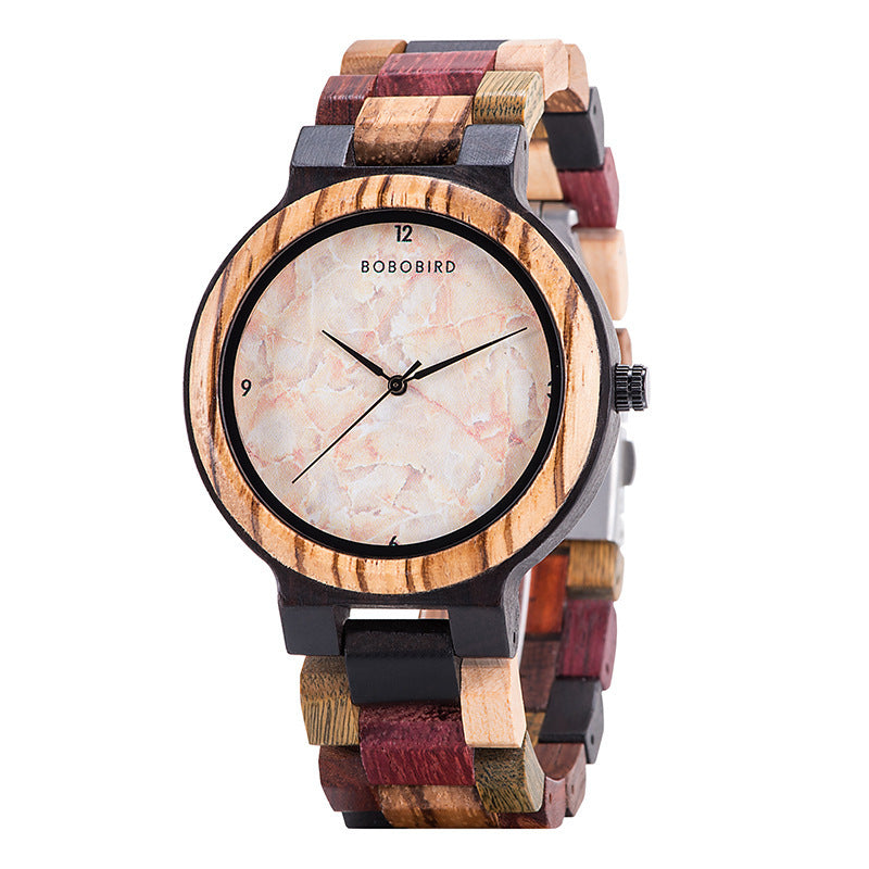 Unisex wooden watch