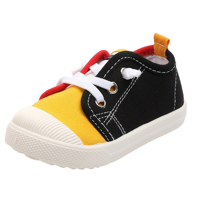 Boys canvas indoor shoes