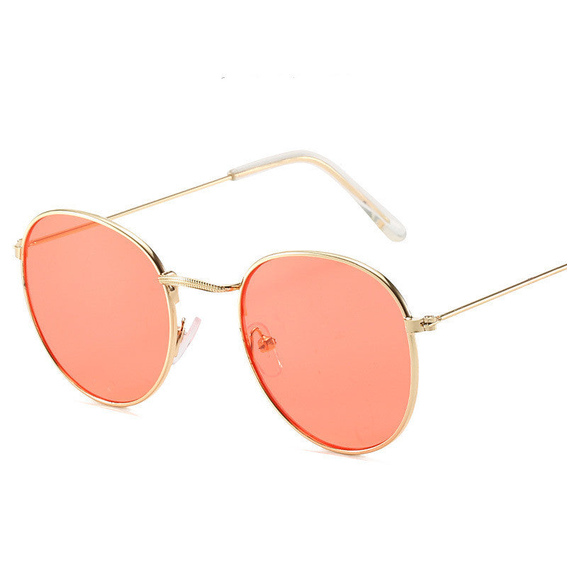 Alternate view: Unisex retro oval sunglasses
