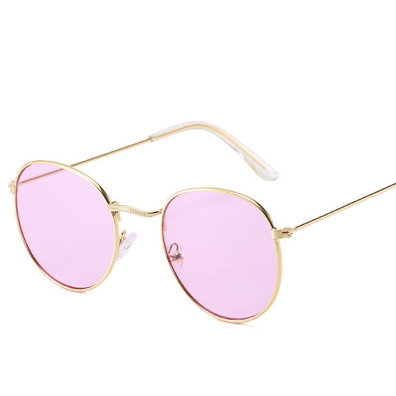 Alternate view: Unisex retro oval sunglasses