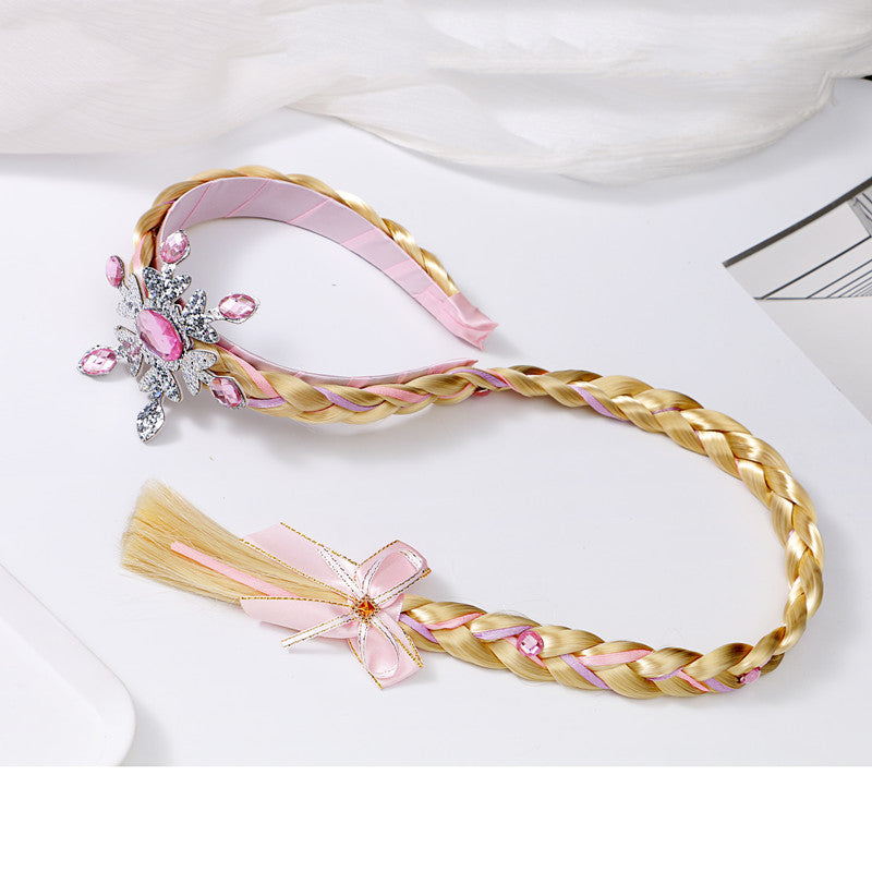 Kids pink frozen headband