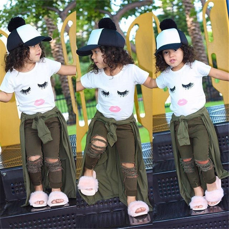 Girls baby girl leggings