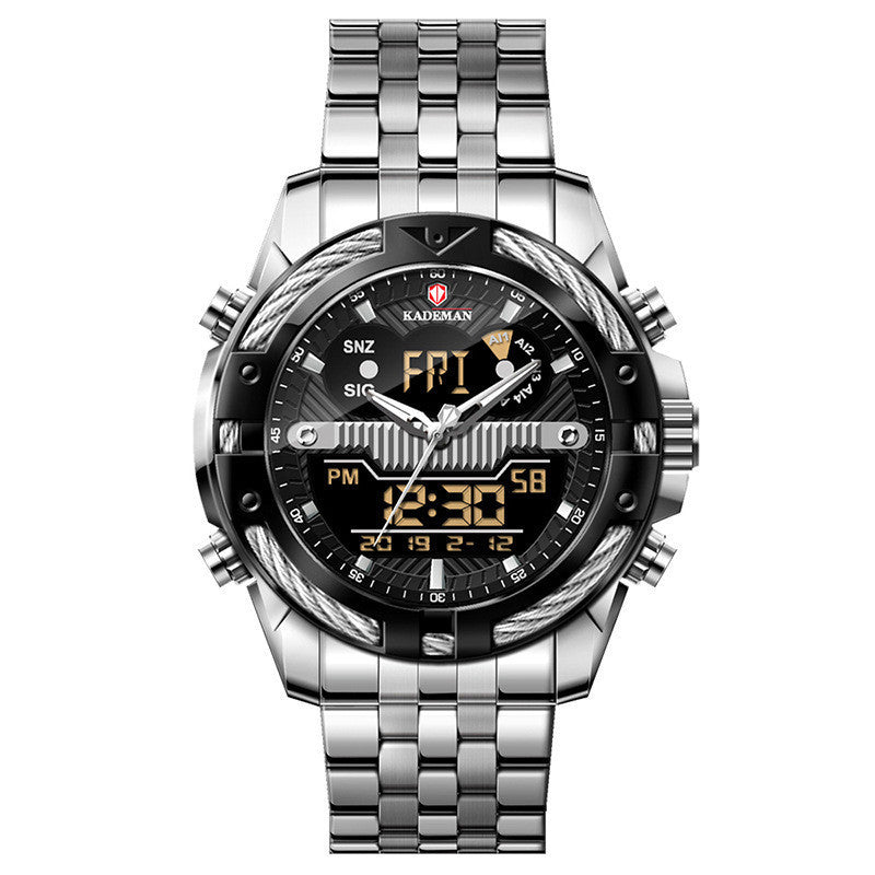 Unisex dual watch