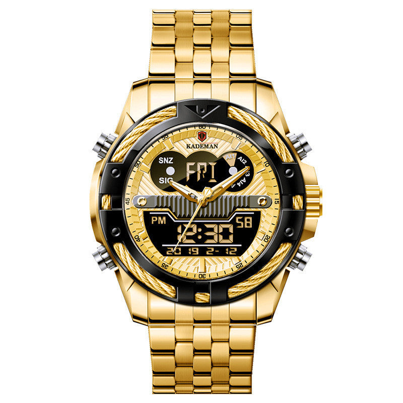 Unisex dual watch