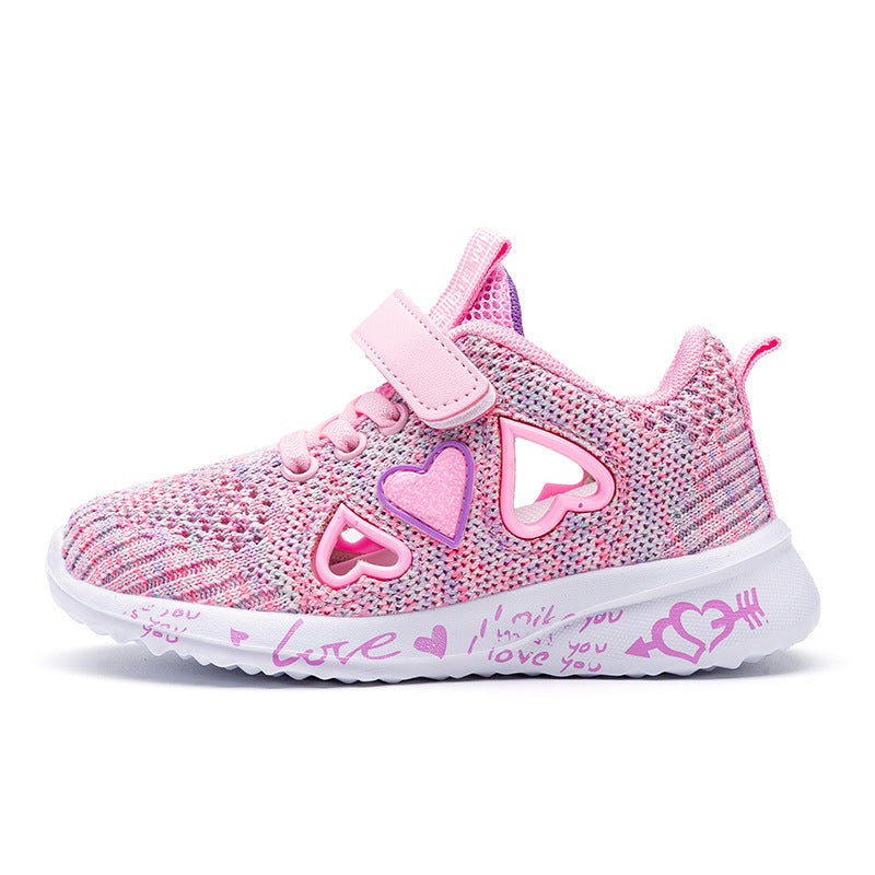 Girls light mesh sneakers