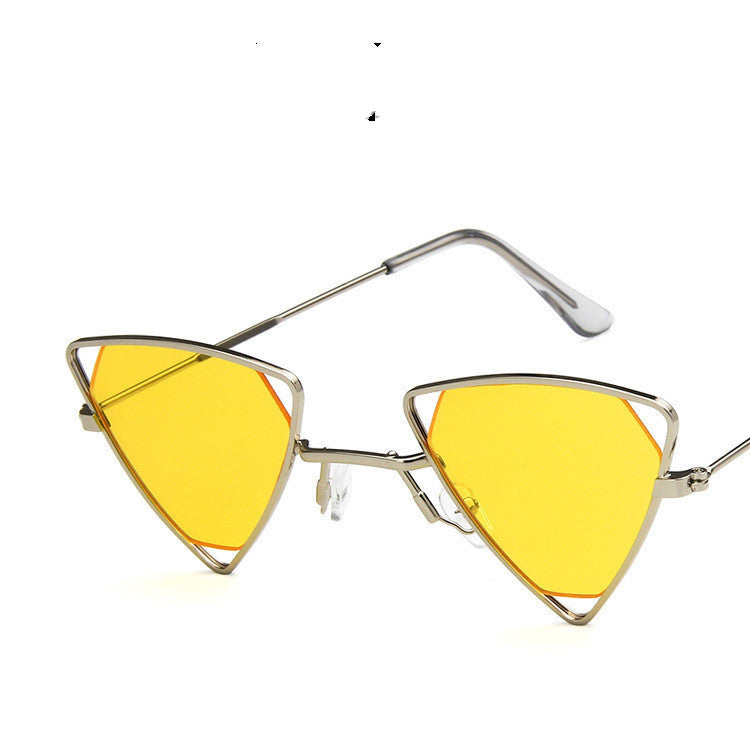 Women's yinframed huangpian punk sunglasses