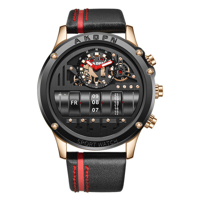 Men's uniquex wrist watch
