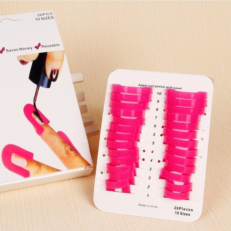 Nail photo color polish model clip