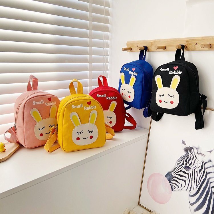 Girls canvas backpack