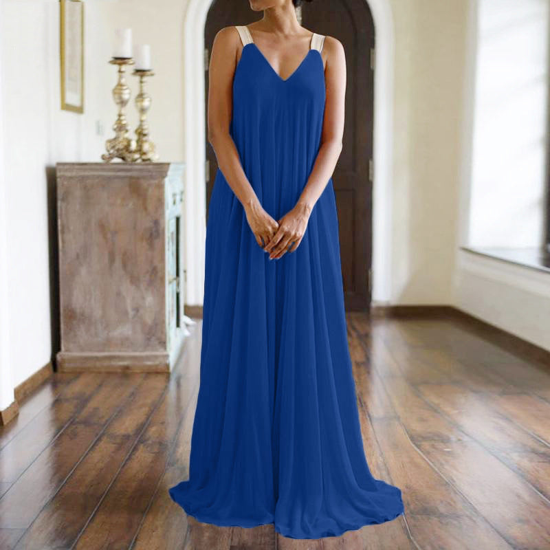 Women's bohemian plus dress