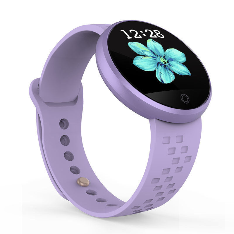 Women's purple smartwatch
