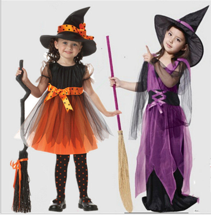Girls halloween role dress