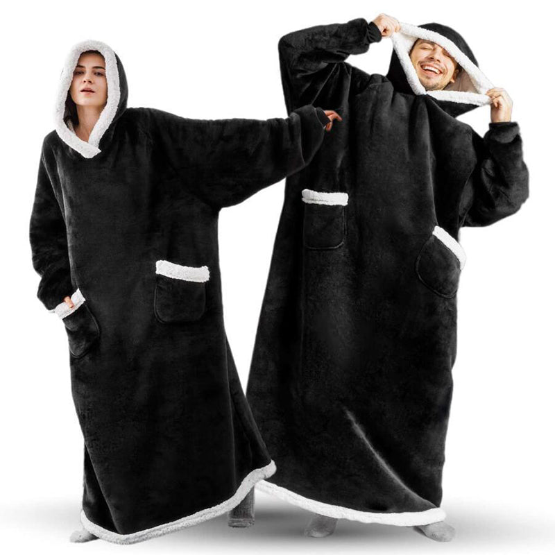 Alternate view: Unisex tv hoodie blanket
