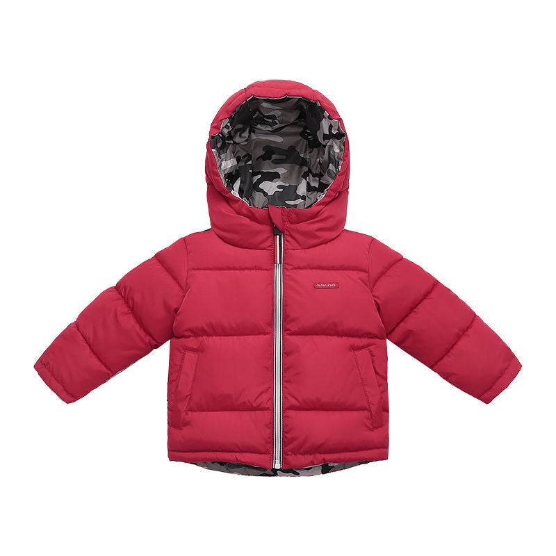 Boys reversible padded jacket