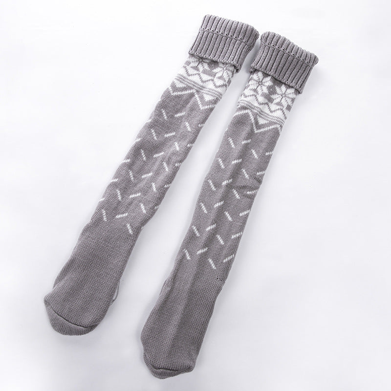 Christmas Knit Slouch Socks - view 9